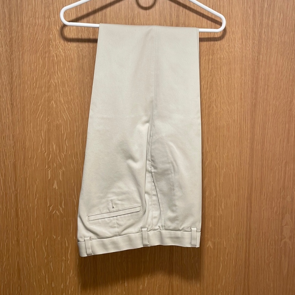 NWOT brooks brothers advantage chino Milano fit 33x34 khaki